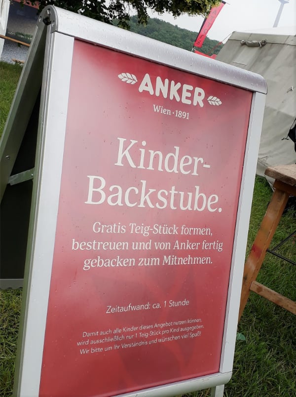 Voller Erfolg für die Anker-Kinderbackstube am Donauinselfest 2019