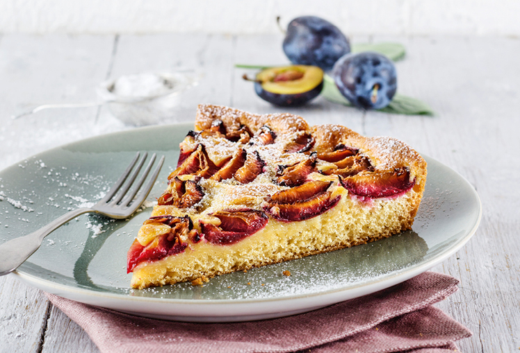Rundkuchen Zwetschke
