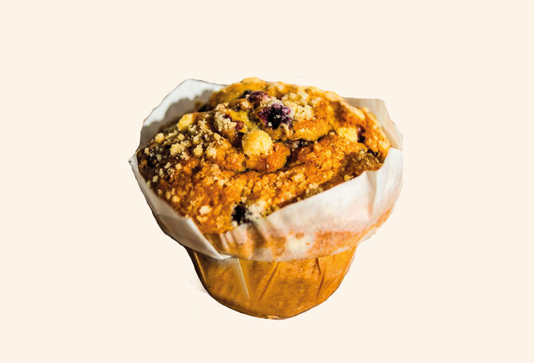 Muffin Heidelbeere