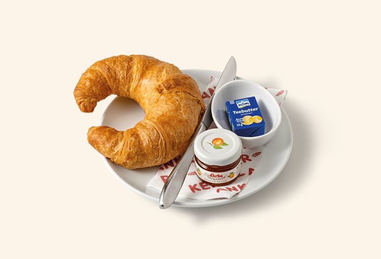 Kipferl Frühstück