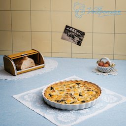 Saftige Spinat-Quiche