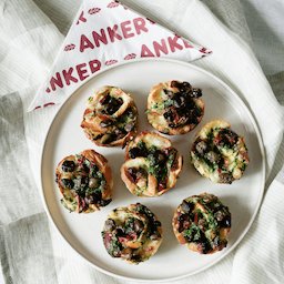 Pikante Muffin-Blumen